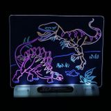 Magická interaktivní 3D LED tabule - dinosauři