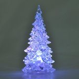 LED svítící a barvy měnící stromeček 22 cm