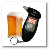 Praktický kapesní digitální alkohol tester