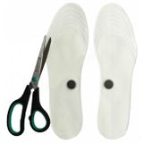 Magnetické gelové vložky do bot zelené