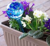 Skleněné kuličky na zalévání květin Watering globes 2 ks