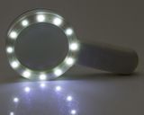 LED lupa s UV a 30x zvětšením