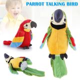 Interaktivní plyšový mluvící papoušek