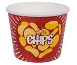 Plastový kbelík na popcorn / chipsy / křupky 2,5 L
