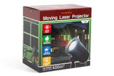 Laserový projektor s vánočním osvětlením