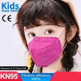 Dětský ochranný respirátor FFP2 růžový