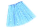 LED svítící sukně PRINCESS - modrá