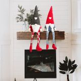 Vánoční skandinávský trpaslík s nohama - 2 druhy - 50 cm
