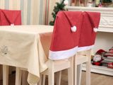 Vánoční návlek na židli - Santa Claus 6ks