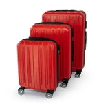 Art-Land Travel Sada cestovních kufrů - červená