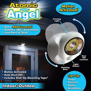 Atomic Angel - COB LED světlo s fotobuňkou