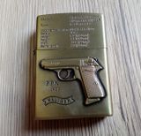 Benzínový zapalovač Pistole Walther 4