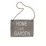 Dekorační závěsná tabulka Home & Garden