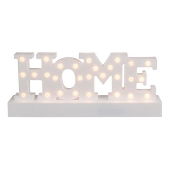 Dekorativní LED svítilna HOME