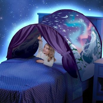 Dětský stan nad postel - polární záře
