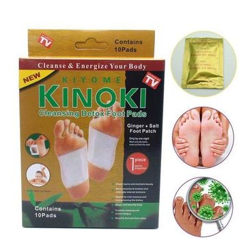Kinoki detoxikační náplasti - zázvor + sůl 10 ks v balení