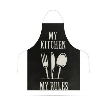 Kuchyňská zástěra - "My Kitchen, my rules"