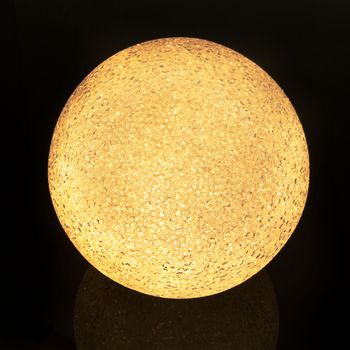 LED křišťálová sněhová koule - 18 cm