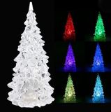 LED svítící a barvy měnící stromeček 16 cm