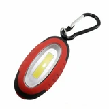 Mini COB LED svítilna s magnetem a karabinou