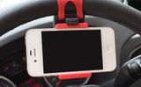 Mini držák na volant pro smartphone