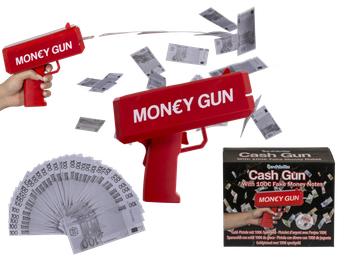 Money gun - pistole na bankovky