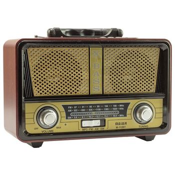 Retro rádio s bluetooth, MP3 a FM tunerem