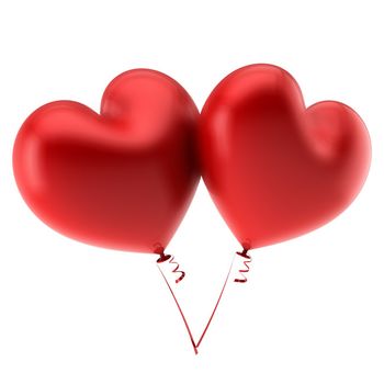 Sada balónů Srdce 12ks