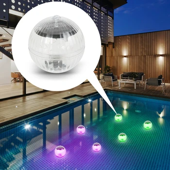 Solární osvětlení do bazénu RGB LED - 10 cm