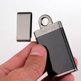 Ultratenký nabíjecí USB zapalovač - černý