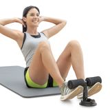 Upevňovací tyč pro cvičení břišních svalů s přísavkami a příručka s cviky COREUP