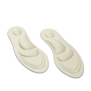 Vložky z obuvi s pěnovým polštářkem -  slonovinová kost