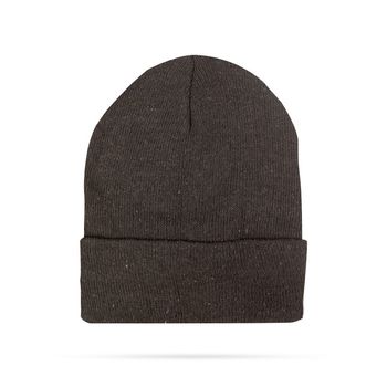 Zimní pletená čepice - černá